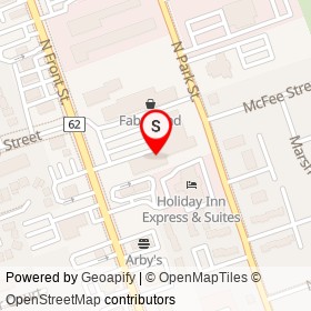 Easyhome on North Front Street, Belleville Ontario - location map