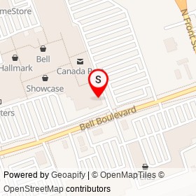 Work Authority on North Front Street, Belleville Ontario - location map