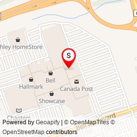 Anna Bella on North Front Street, Belleville Ontario - location map