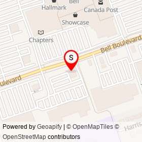 Palm Beach Mega Tan on Bell Boulevard, Belleville Ontario - location map