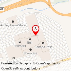 Vivah on North Front Street, Belleville Ontario - location map