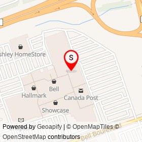 Claire's on North Front Street, Belleville Ontario - location map