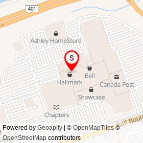Mobile Klinik on North Front Street, Belleville Ontario - location map