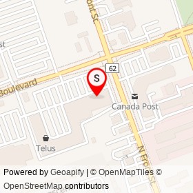 Aren't We Naughty on North Front Street, Belleville Ontario - location map