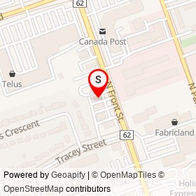 Sherwin-Williams on North Front Street, Belleville Ontario - location map
