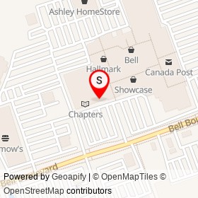 Sport Chek on North Front Street, Belleville Ontario - location map