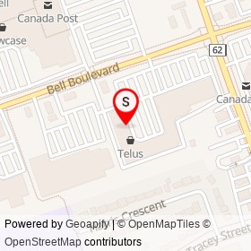 CIBC on Bell Boulevard, Belleville Ontario - location map