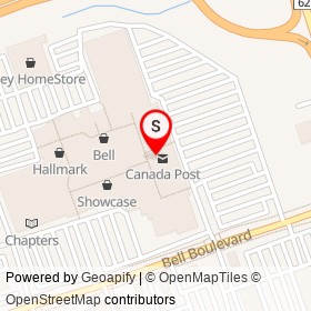 Shoppers Drug Mart on North Front Street, Belleville Ontario - location map