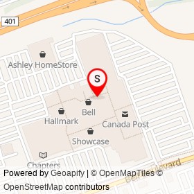 Tbooth Wireless on North Front Street, Belleville Ontario - location map