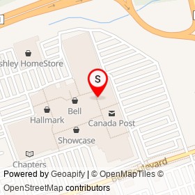 Sunglass Hut on North Front Street, Belleville Ontario - location map