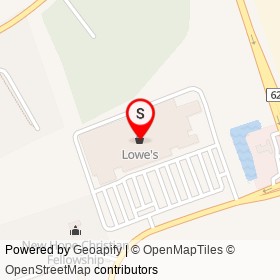 Lowe's on Millennium Parkway, Belleville Ontario - location map