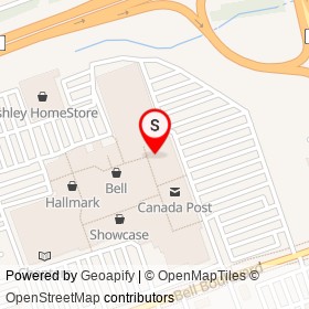 Ardene on North Front Street, Belleville Ontario - location map
