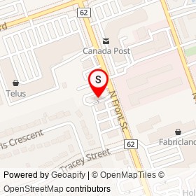 KFC on Stratton Drive, Belleville Ontario - location map