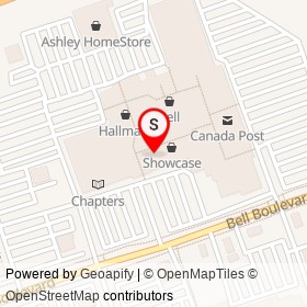 Alia N TanJay on North Front Street, Belleville Ontario - location map