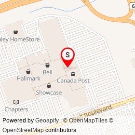 Garage on North Front Street, Belleville Ontario - location map