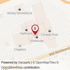 Eclipse on North Front Street, Belleville Ontario - location map