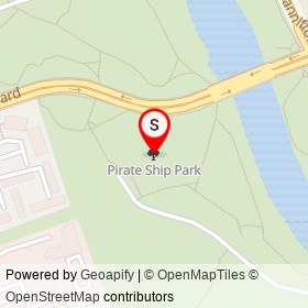 Pirate Ship Park on , Belleville Ontario - location map