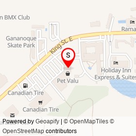 First Choice Haircutters on King Street East, Gananoque Ontario - location map