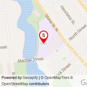 No Name Provided on MacHar Street, Gananoque Ontario - location map