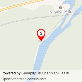 No Name Provided on Kingston Mills Road, Kingston Ontario - location map