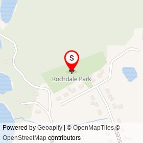 Rochdale Park on , Kingston Ontario - location map