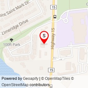 Dentist on Highway 15, Kingston Ontario - location map