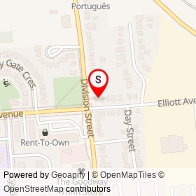 Paradiso Pizza & Bar on Elliott Avenue, Kingston Ontario - location map