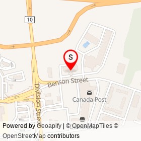 Holiday Inn Express & Suites on Benson Street, Kingston Ontario - location map