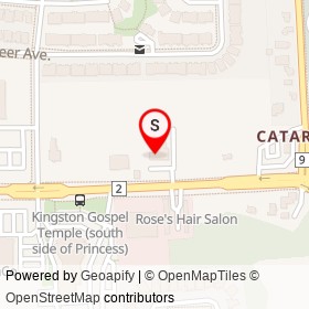 GoodYear Select on Princess Street, Kingston Ontario - location map