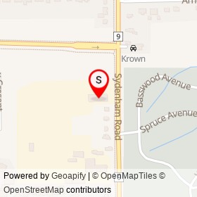 Gateview Equipment Ltd. on Sydenham Road, Kingston Ontario - location map