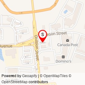 Circle K on Benson Street, Kingston Ontario - location map