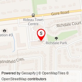 Oxford Learning on Windfield Crescent, Kingston Ontario - location map