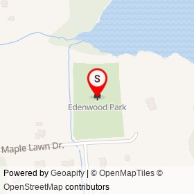Edenwood Park on , Kingston Ontario - location map