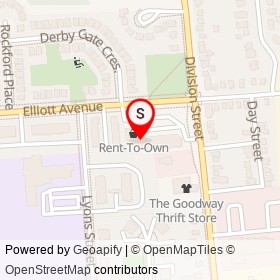 Paradiso on Elliott Avenue, Kingston Ontario - location map