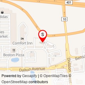 Pizza Hut on Warne Crescent, Kingston Ontario - location map