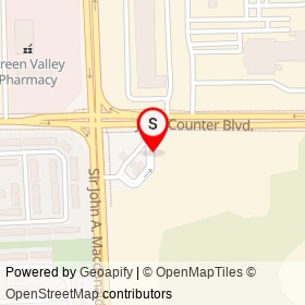 Circle K on John Counter Boulevard, Kingston Ontario - location map