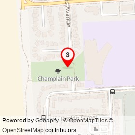 No Name Provided on Champlain Park Trail, Kingston Ontario - location map