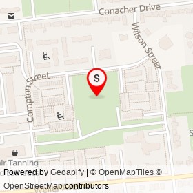 Rideau Heights on , Kingston Ontario - location map