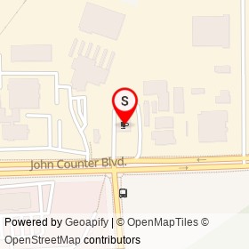 No Name Provided on John Counter Boulevard, Kingston Ontario - location map