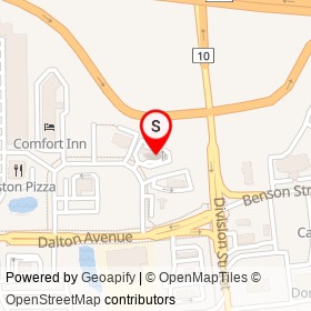 KFC on Warne Crescent, Kingston Ontario - location map