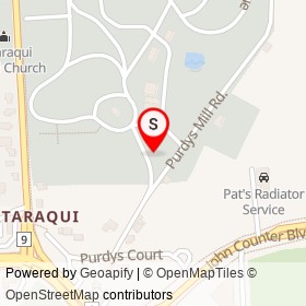 Cataraqui Cemetery on West Avenue, Kingston Ontario - location map