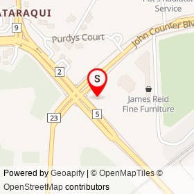Car Club Outlet on Princess Street, Kingston Ontario - location map