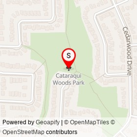 Cataraqui Woods Park on , Kingston Ontario - location map