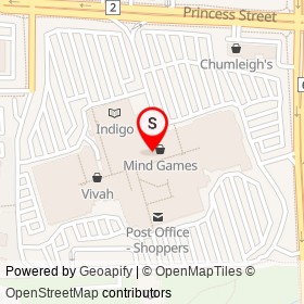 Stokes on Gardiners Road, Kingston Ontario - location map