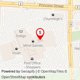 Michael Hill on Gardiners Road, Kingston Ontario - location map