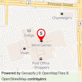 Claire's on Gardiners Road, Kingston Ontario - location map