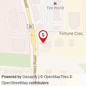 Kal Tire on Fortune Crescent, Kingston Ontario - location map