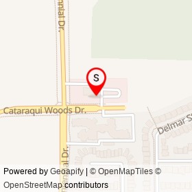 Cataraqui Dental Centre on Cataraqui Woods Drive, Kingston Ontario - location map