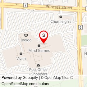 LensCrafters on Gardiners Road, Kingston Ontario - location map