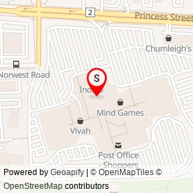 Marshalls on Gardiners Road, Kingston Ontario - location map